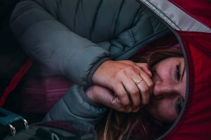 Norway tent sleeping